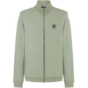 Belstaff, Heren, Jassen, Groen, Maat: L Katoen,