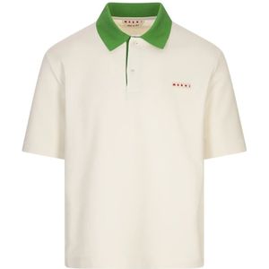 Marni, Heren, Tops, Beige, Maat: M Katoen,