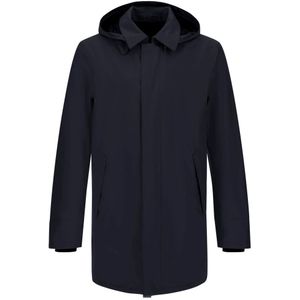 Herno, Heren, Mantels, Blauw, Maat: L