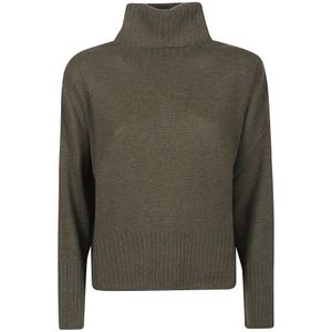 Aragona, Dames, Truien, Groen, Maat: S Kasjmier,