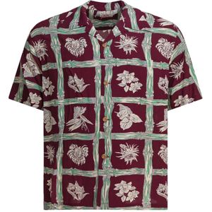 Sun Surf, Heren, Overhemden, Bruin, Maat: XL Lame,