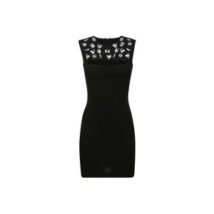 Dsquared2 Zwarte Cutout Mini Jurk , Black , Dames , Maat: S