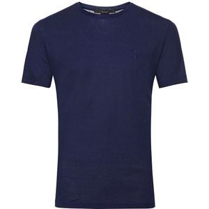 Billionaire, Heren, Tops, Blauw, Maat: 4XL Zijde,