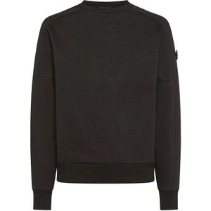 Peuterey, Heren, Sweatshirts & Hoodies, Zwart, Maat: 2XL Katoen,