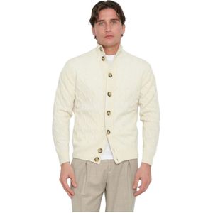 Paolo Fiorillo Capri, Heren, Truien, Beige, Maat: M Wol,