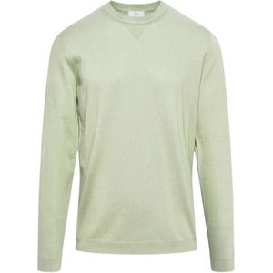 Woolrich - Logo Crewneck Trui - Groen - Heren