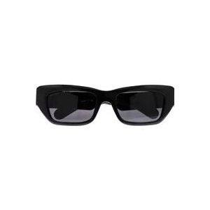 Gucci Dames accessoires zonnebril zwart Ss23 , Black , Dames , Maat: 53 MM