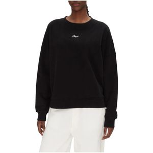 Boss Orange - Esweaty Premium - Sweatshirt - Zwart - Oversized Look