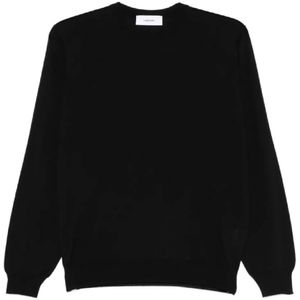 Lardini, Heren, Truien, Zwart, Maat: M Wol,