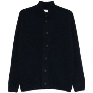 Filippo De Laurentiis, Heren, Truien, Blauw, Maat: S Wol,