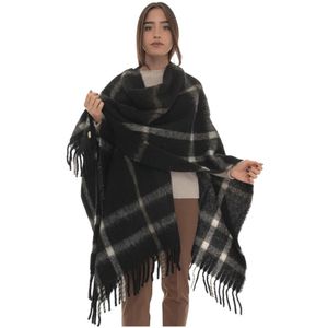 Woolrich, Dames, Jassen, Zwart, Maat: ONE Size Wol,