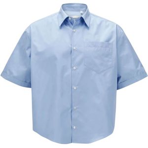 Ami Paris, Heren, Overhemden, Blauw, Maat: M Kasjmier,