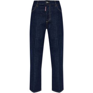 Dsquared2, Dames, Jeans, Blauw, Maat: 4XS Katoen,