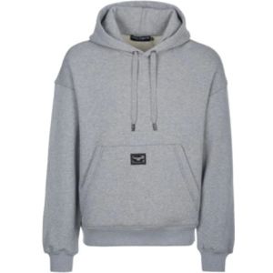 Dolce & Gabbana, Heren, Sweatshirts & Hoodies, Grijs, Maat: XS Katoen,