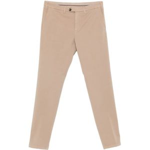 Canali, Heren, Broeken, Bruin, Maat: XL