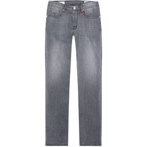 Tramarossa, Heren, Jeans, Grijs, Maat: W32 Katoen,