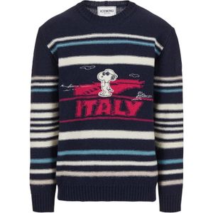 Iceberg, Heren, Truien, Veelkleurig, Maat: M Wol,