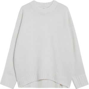 Loulou Studio, Dames, Truien, Wit, Maat: XS Kasjmier,