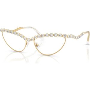 Swarovski - SK 1030 - Cat-Eye Brilmontuur - Geel - Metaal