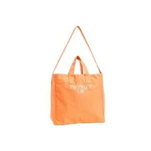 Twinset Shoulder Bags , Orange , Dames , Maat: ONE Size