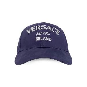 Versace Baseballpet , Blue , Dames , Maat: 59 CM