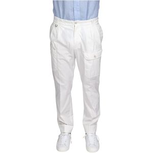 Paolo Pecora, Heren, Broeken, Beige, Maat: L