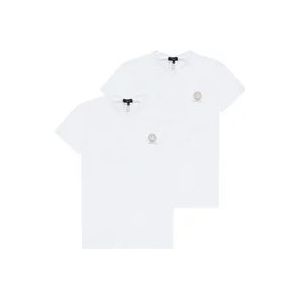 Versace T-shirt , White , Heren , Maat: 3XL