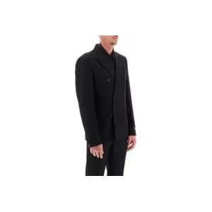 Versace Blazers , Black , Heren , Maat: M