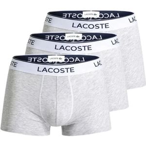 Lacoste, Heren, Ondergoed, Grijs, Maat: XL Katoen,