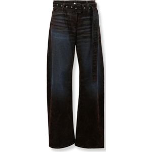 Acne Studios, Dames, Jeans, Blauw, Maat: M Denim,