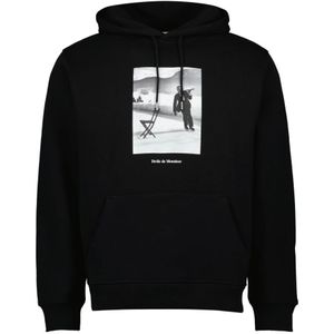 Drole de Monsieur, Heren, Sweatshirts & Hoodies, Zwart, Maat: XS