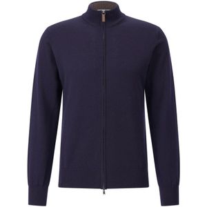 Eton, Heren, Truien, Blauw, Maat: S Wol,