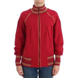 John Galliano, Dames, Sweatshirts & Hoodies, Roze, Maat: 2XS Katoen,