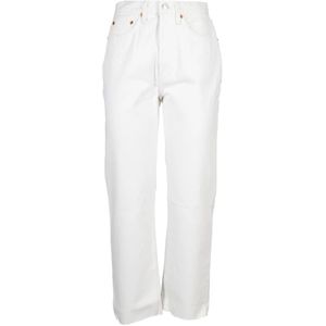 Re/Done, Dames, Jeans, Wit, Maat: W30
