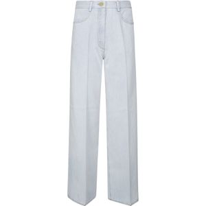 Forte Forte, Dames, Jeans, Blauw, Maat: S Denim,