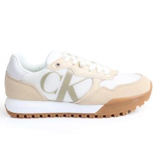 Calvin Klein, Heren, Schoenen, Beige, Maat: 40 EU Suède,