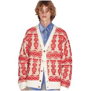 Dsquared2, Heren, Truien, Veelkleurig, Maat: S Wol,