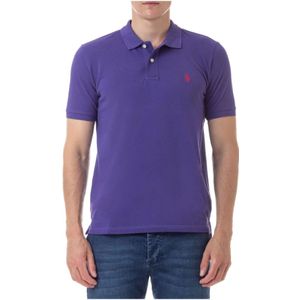 U.s. Polo Assn., Heren, Tops, Paars, Maat: XL Katoen,