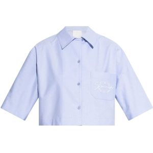 Cropped Shirt - Sky Blue - Shirts
