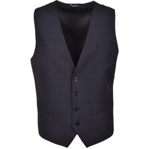 Daniele Alessandrini, Heren, Pakken, Zwart, Maat: L Viscose,