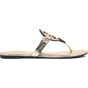 Tory Burch, Dames, Schoenen, Beige, Maat: 36 EU Leer,