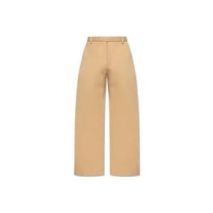 Dsquared2 Broek met logo , Beige , Heren , Maat: L