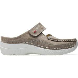 Wolky - Roll Slipper - Muiltjes - Beige - Wol