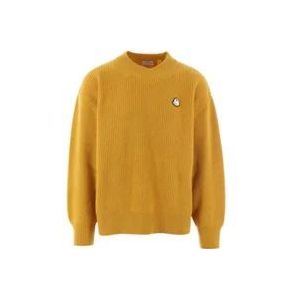 Gele Sweater van Moncler Genius x Palm Angels , Yellow , Heren , Maat: S