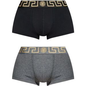 Versace, Heren, Ondergoed, Zwart, Maat: 2XL Katoen,
