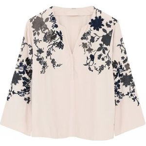 Gustav, Dames, Blouses & Shirts, Beige, Maat: XS Viscose,