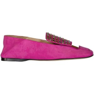 Sergio Rossi, Dames, Schoenen, Roze, Maat: 35 EU Leer,