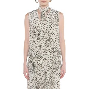 Kaos, Dames, Tops, Wit, Maat: M Zijde,