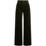 Polo Ralph Lauren - Wide Broeken - Groen - Katoen