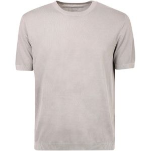 Original Vintage, Heren, Tops, Grijs, Maat: M Katoen,